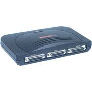 Longshine 3-Port Parallel Printserver server di stampa LAN Ethernet 