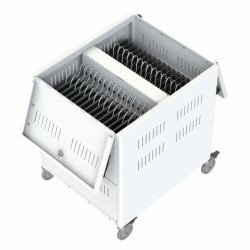Loxit 7471 portable device management cart& cabinet Carrello per la gestione dei dispositivi portatili Bianco 