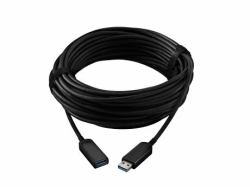Lumens CAB-AOCU-ML cavo USB USB 3.2 Gen 1 [3.1 Gen 1] 15 m USB A 10 Gbit/s Nero 