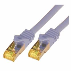 M-Cab 3m Cat7 cavo di rete Grigio S/FTP [S-STP] 