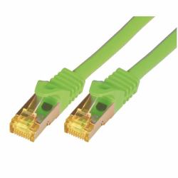 M-Cab 3m Cat7 cavo di rete Verde S/FTP [S-STP] 
