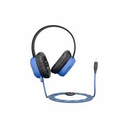 MAXCases Extreme Auricolare Cablato A Padiglione Studio Nero, Blu 