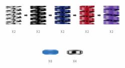 Moza Racing RS069 accessorio di controller da gaming Kit prestazioni del pedale 