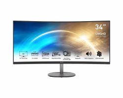 MSI PRO MP341CQDE Monitor PC 86,4 cm [34"] 3440 x 1440 Pixel UltraWide Quad HD Nero 