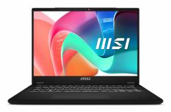 MSI Modern 14 H D2RMG-298UK Intel Core 5 210H Computer portatile 35,6 cm [14"] Full HD+ 16 GB DDR4-SDRAM 512 GB SSD Wi-Fi 6E [802.11ax] Windows 11 Home Nero  - Versione UK