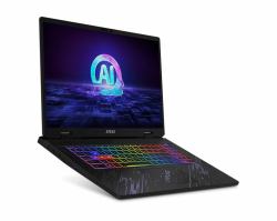 MSI Pulse 17 AI C1V Intel Core Ultra 9 185H Computer portatile 43,2 cm [17"] Quad HD+ 16 GB DDR5-SDRAM 1 TB SSD NVIDIA GeForce RTX 4060 Wi-Fi 6E [802.11ax] Windows 11 Home Nero  - Versione UK