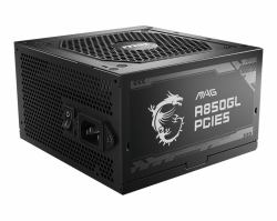 MSI MAG A850GL PCIE5 alimentatore per computer 850 W 20+4 pin ATX ATX Nero 