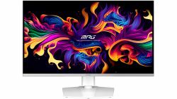 MSI MPG 321URXW QD-OLED Monitor PC 80 cm [31.5"] 3840 x 2160 Pixel 4K Ultra HD Bianco 