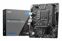 MSI PRO H610M-E DDR4 scheda madre Intel H610 LGA 1700 micro ATX 