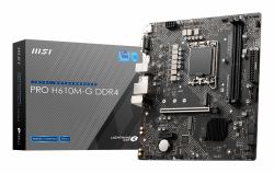 MSI PRO H610M-G DDR4 scheda madre Intel H610 LGA 1700 micro ATX 