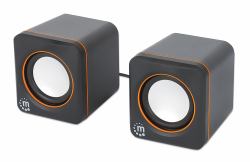 Manhattan 2600 Series Nero, Arancione Cablato 6 W 