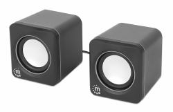 Manhattan 2600 Series Nero, Argento Cablato 6 W 