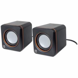 Manhattan 161435 altoparlante Nero Cablato 6 W 