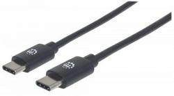 Manhattan 354868 cavo USB USB 2.0 0,5 m USB C 0,48 Gbit/s Nero 