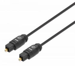 Manhattan 356091 cavo InfiniBand e in fibra ottica 5 m Toslink Nero 
