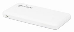Manhattan 406277 batteria portatile Polimeri di litio [LiPo] 10000 mAh Bianco 