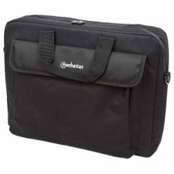 Manhattan 438889 borsa per laptop 39,6 cm [15.6"] Valigetta ventiquattrore Nero 
