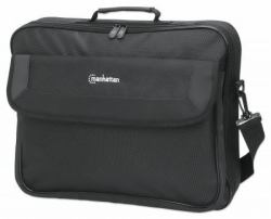 Manhattan 439992 borsa per laptop 43,9 cm [17.3"] Valigetta ventiquattrore Nero 