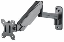 Manhattan 461610 Supporto TV a parete 81,3 cm [32"] Nero 