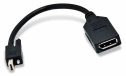Matrox CAB-MDP-DPF cavo DisplayPort 0,2 m Mini DisplayPort Nero 