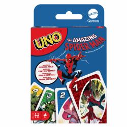 Mattel Games UNO The Amazing Spider-Man Carta da gioco Sostituzione 
