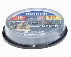 Maxell DVD-R 4,7GB 16X 10-Pack 10 pz 