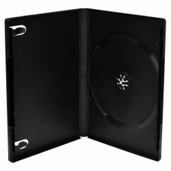 MediaRange BOX11 custodia CD/DVD Scatola con DVD 1 dischi Nero 