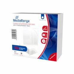 MediaRange BOX32-T custodia CD/DVD Custodia Jewel 1 dischi Trasparente 