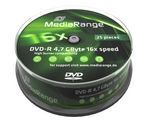 MediaRange MR403 DVD vergine 4,7 GB DVD-R 25 pz 