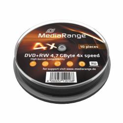MediaRange MR451 DVD vergine 4,7 GB DVD+RW 10 pz 
