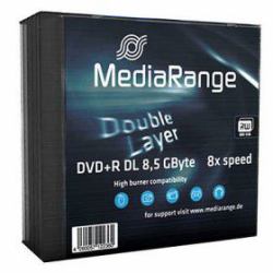 MediaRange MR465 DVD vergine 8,5 GB DVD+R DL 5 pz 