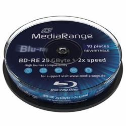 MediaRange MR501 disco vergine Blu-Ray BD-RE 25 GB 10 pz 