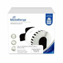 MediaRange MRBDK22205 etichetta per stampante Bianco Etichetta per stampante non adesiva 