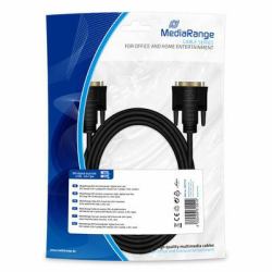 MediaRange MRCS129 cavo DVI 2 m Nero 