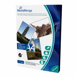 MediaRange MRINK108 carta fotografica A4 Bianco Molto lucida 