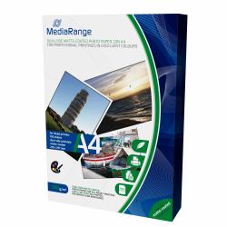 MediaRange MRINK111 carta fotografica A4 Bianco Opaco 
