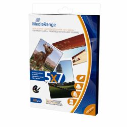 MediaRange MRINK114 carta fotografica Bianco Lucida 