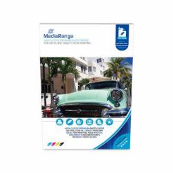 MediaRange MRINK117 carta fotografica A4 Bianco Molto lucida 