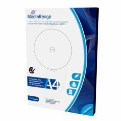 MediaRange MRINK132 etichetta autoadesiva Bianco 100 pz 