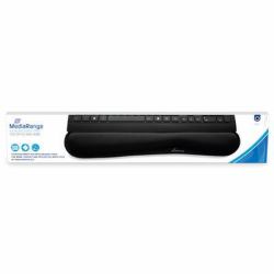 MediaRange MROS252 sottomano Memory foam, Gomma Nero 