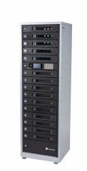 Menatwork LocknCharge FUYL Tower 15 Armadio per la gestione dei dispositivi portatili Nero, Grigio 