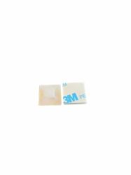 Mercodan cable tie holder, white, - 30x30mm, 5 pcs. - Warranty: 24M