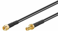 Microconnect 51675 cavo coassiale 1 m RP-SMA Nero 