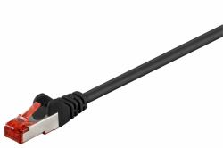 Microconnect B-FTP601S cavo di rete Nero 1 m Cat6 F/UTP [FTP] 