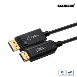 Microconnect DP-HDMI-2000V1.4OP cavo e adattatore video 20 m DisplayPort HDMI tipo A [Standard] Nero 