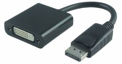 Microconnect DPDVI015 cavo e adattatore video 0,15 m DisplayPort DVI-I Nero 