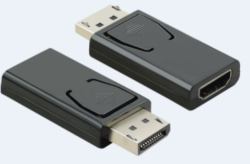 Microconnect DPHDMI adattatore per inversione del genere dei cavi Displayport HDMI Nero 