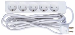 Microconnect GRU0055WDK prolunghe e multiple 5 m 5 presa[e] AC Interno Bianco 