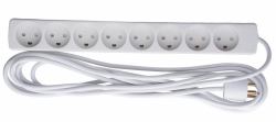 Microconnect GRU00850WDK prolunghe e multiple 5 m 8 presa[e] AC Interno Bianco 