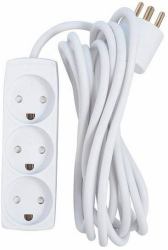 Microconnect GRU033WDK prolunghe e multiple 3 m 3 presa[e] AC Interno Bianco 